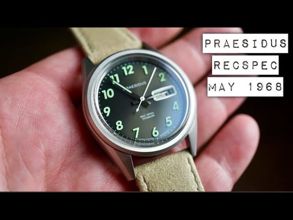 Praesidus Rec Spec OG Sunray от Watch Addiction Watch Reviews