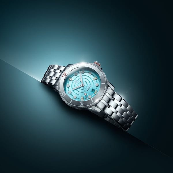 Лимитка Second Hour Gin Clear Ripple in Pale Aqua