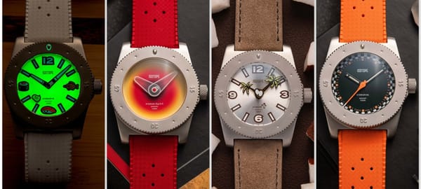 Isotope Hydrium Limited Editions: "Wasabi", "Coconut Island", "Ooh La La", "British Racing Green" на Fratello