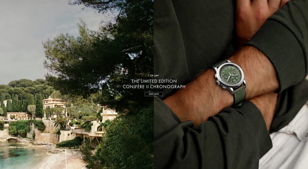 Релиз Corniche Heritage Chronograph Conifère II