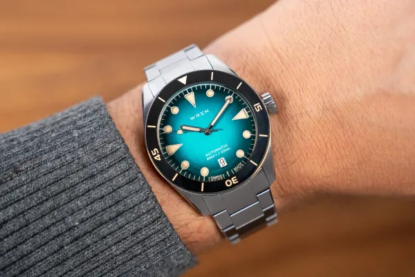 Wren Diver 38 Aqua на Wristenthusiast