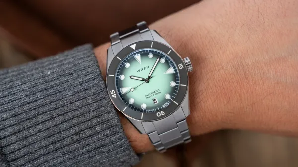 Wren 38 Seafoam на Wristenthusiast