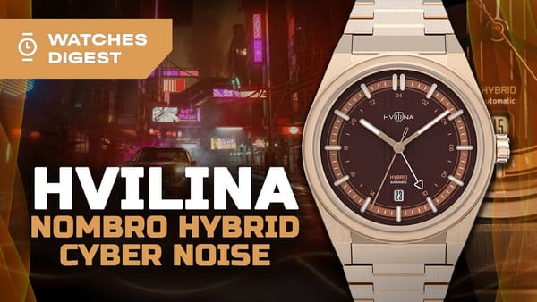 Hvilina Nombro Cyber Noise от WatchesDigest