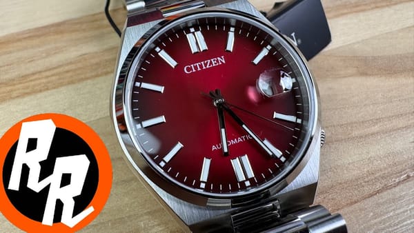 Citizen Tsuyosa Red Dial от Random Rob