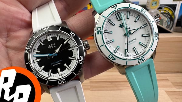 Распаковка Christopher Ward C60 Trident REEF от Random Rob