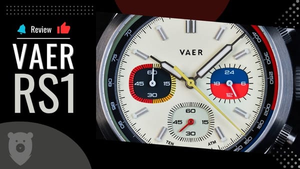 Vaer RS1 Rally Chronograph от Esbjorn Wristwatch Reviews
