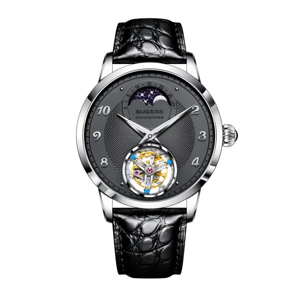 [пополнение] Sugess Tourbillon Master Moonphase Turbillon ref.S429.02 - Sea-Gull ST8235