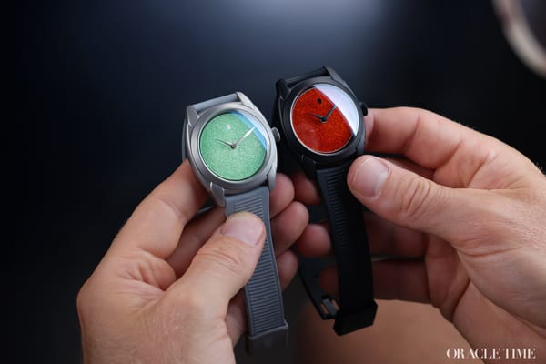 Isotope x Oracle Time Mercury Vitreous Green & Orange на Oracle Time