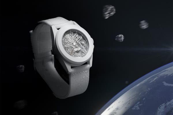 Unimatic x Massena LAB Modello Quattro U4S‐T‐SPW Meteorite на Monochrome