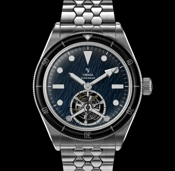 Пятая из пяти лимитка от Yema - Superman Titanium Tourbillon CMM.31 Limited Edition