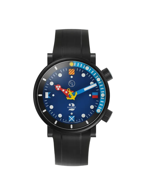 Четвертая лимитка от Yema, теперь совместно с Alan Silberstein - Yema x Silberstein Marine 2 CMM.20 Limited Edition