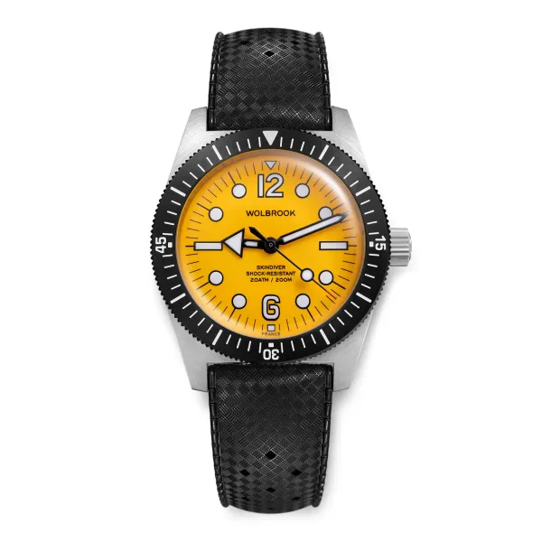 Wolbrook представили новую версию модели Skindiver 38 Automatic Jumbo - Yellow