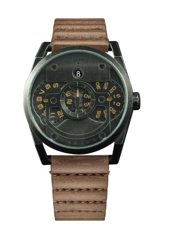 [пополнение] Angles Disk One Antique Steel Clean Dial