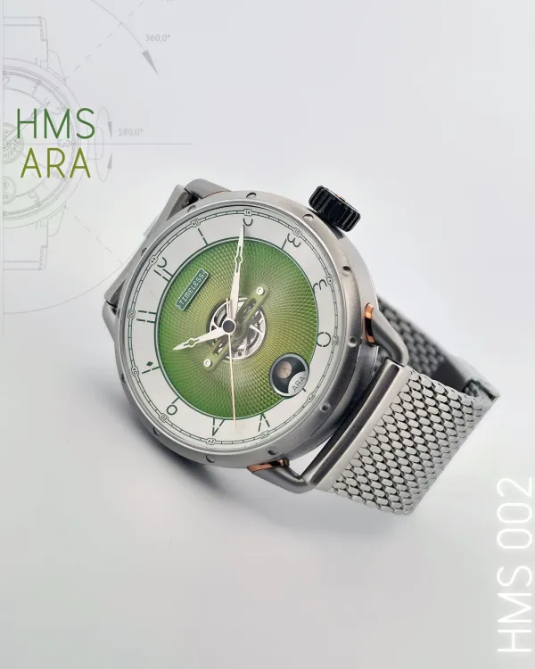 Швейцарцы Timeless выпустили лимитированную модель HMS Ref. 002-ARA