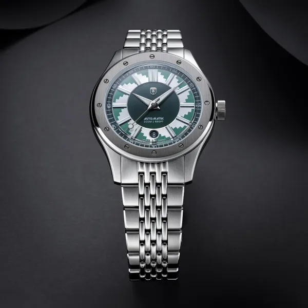 Немцы Heinrich Watches представили новый цвет циферблата для модели Helicoprion Buzzsaw MKII - Evergreen