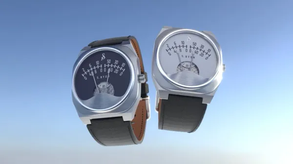S.BYON представили на Kickstarter дебютную модель с двойной ретроградной индикацией - First Edition